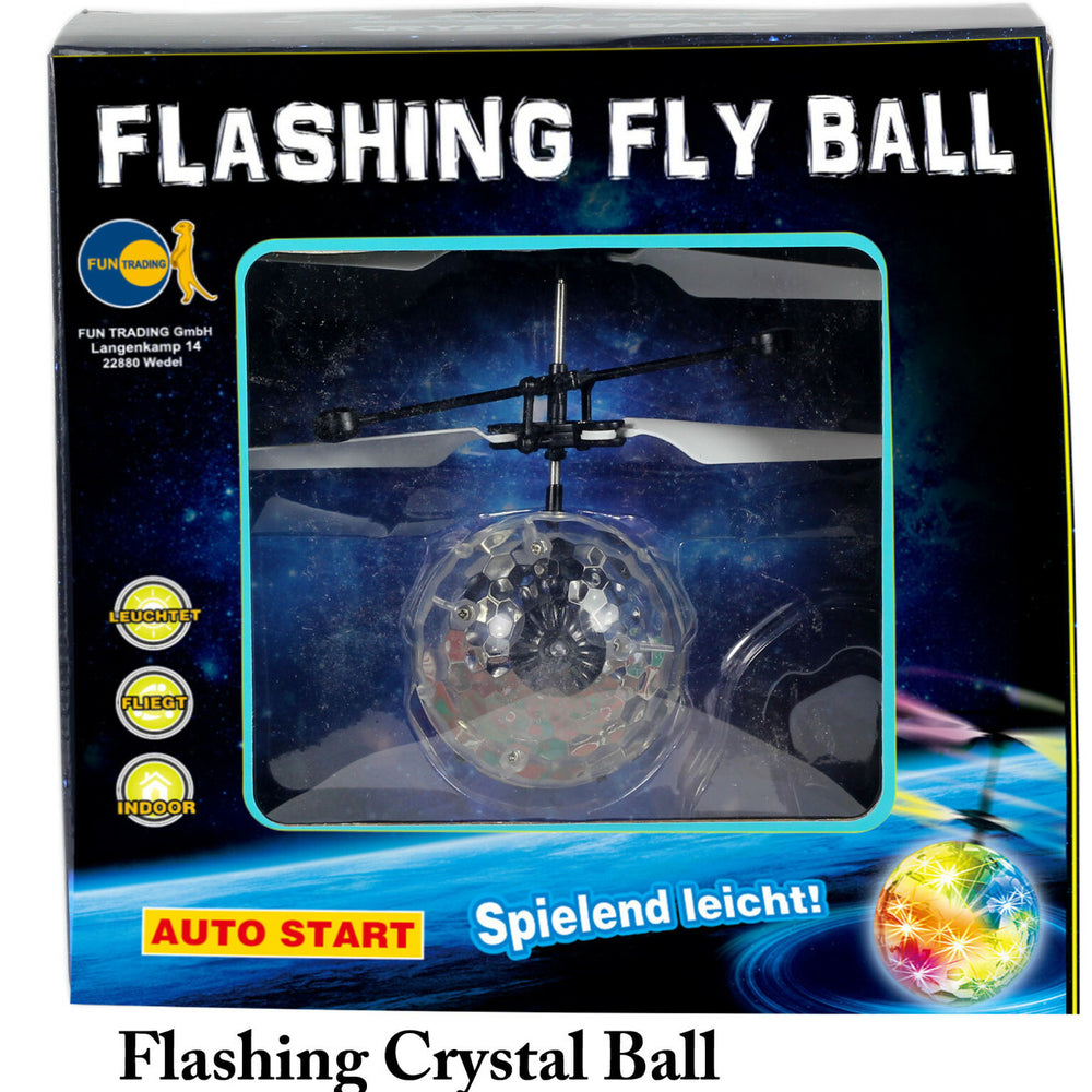 Fun Trading - Flashing Fly Ball Crystal / Grün / Rot