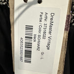 B-WARE DREIMASTER VINTAGE DAMEN SOMMERKLEID GR.L FARBE SCHWARZ