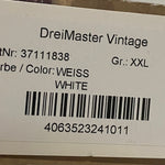 B-WARE DREIMASTER VINTAGE DAMEN JUMPSUIT Gr. XXL Farbe Weiss