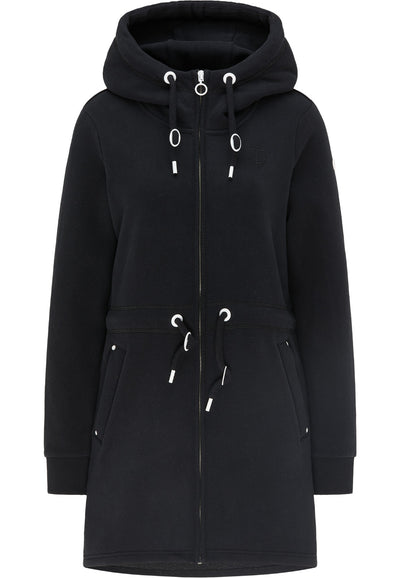 B-WARE DREIMASTER MARITIM DAMEN SWEATJACKE Gr.M Farbe Schwarz