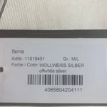 B-WARE FAINA DAMEN STRICKPULLOVER Gr. M/L Farbe Wollweiss Silber