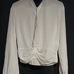 B-WARE DREIMASTER MARITIM DAMEN BLUSE Gr.L Farbe Wollweiss