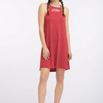 B-WARE MYMO DAMEN KLEID GR.L FARBE ROT