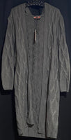 B-WARE MYMO ROCKS DAMEN STRICKJACKE Gr.M/L Farbe Grau