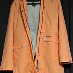 B-WARE SCHMUDDELWEDDA DAMEN REGENMANTEL Gr. S Farbe PFIRSICHORANGE