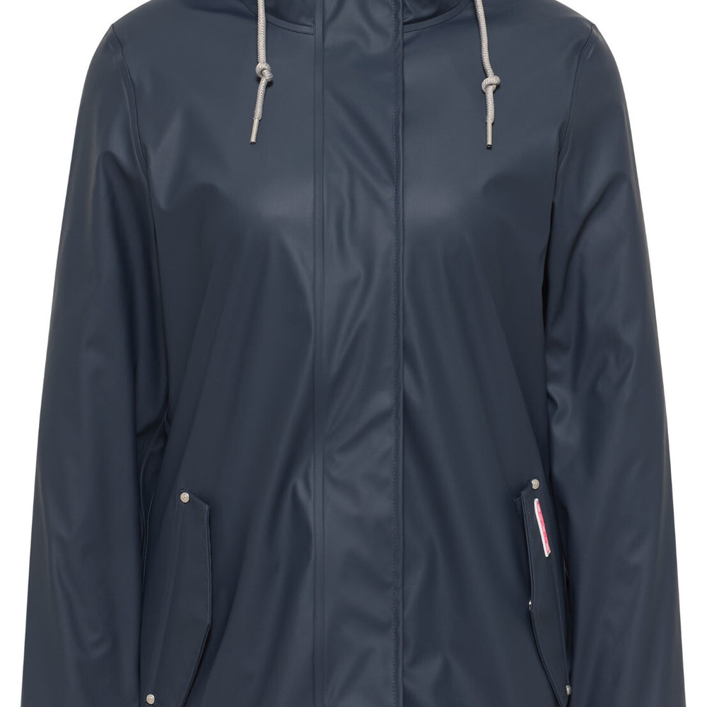 B-WARE MYMO DAMEN REGENJACKE Gr. M Farbe Marine