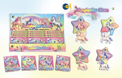 1x Magischer Stern - wunderschönes Einhorn - mitbringsel - Geburtstag