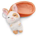NICI GREEN Schlüsselanhänger Sleeping Pets Karamell gepunkteter Hase