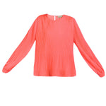 B-WARE MYMO DAMEN BLUSE Gr. M Farbe Neon Pink