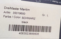 B-WARE DREIMASTER MARITIM DAMEN ÜBERGANGSJACKE Gr.L Farbe Schwarz