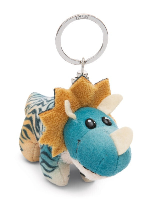 Nici GREEN Schlüsselanhänger Dino Cerastupsy Plüschtier 49460