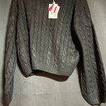 B-WARE MYMO DAMEN STRICKPULLOVER GR.XL/XXL FARBE SCHWARZ