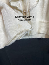 B-WARE FAINA DAMEN STRICKJACKE Gr. XS/S Farbe Wollweiss