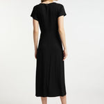 B-WARE DREIMASTER KLASSIK DAMEN SOMMERKLEID GR.M FARBE SCHWARZ