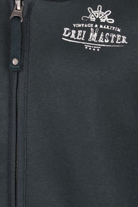 Musterware/Einzelstück Dreimaster Damen Sweatjacke Gr.S Farbe Flaschengrün