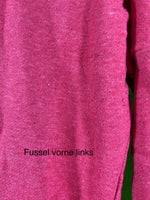 B-WARE DREIMASTER DAMEN PULLOVER Gr. L Farbe Dunkelrot Melange