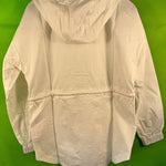 B-WARE DREIMASTER VINTAGE DAMEN ÜBERGANGSJACKE Gr. S Farbe Wollweiss