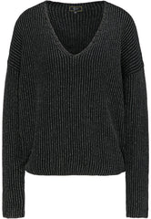 B-WARE FAINA DAMEN PULLOVER Gr.L/XL Farbe Schwarz