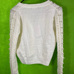 B-WARE FAINA DAMEN STRICKJACKE Gr. XL/XXL Farbe Weiss