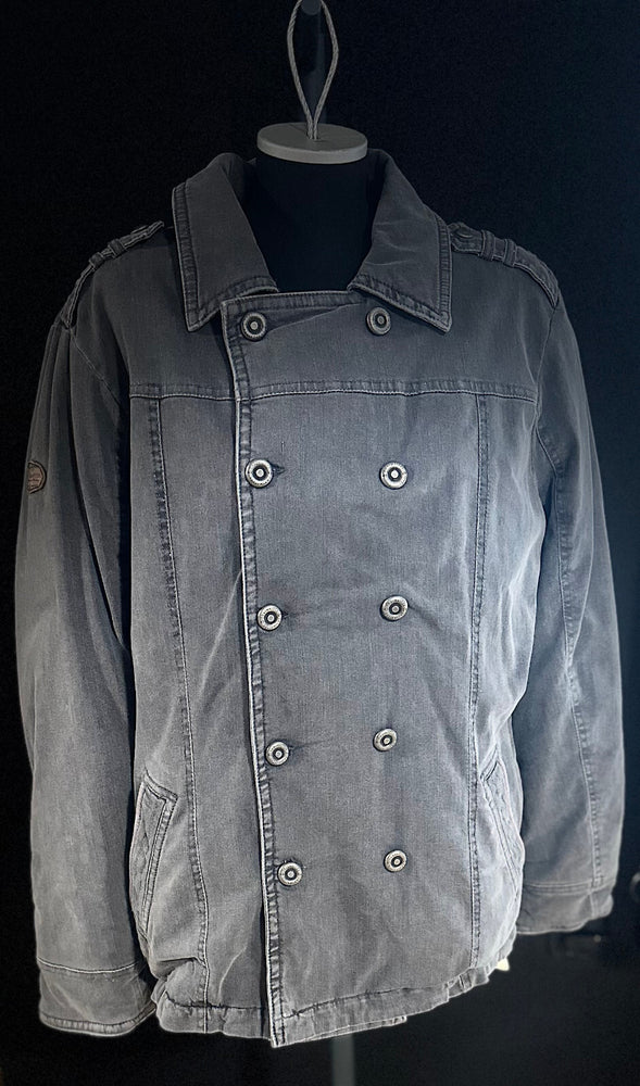 Musterware/Einzelstück... DREIMASTER HERREN JACKE GR.M FARBE JEANSGRAU