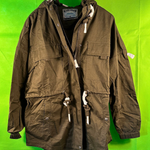 B-WARE DREIMASTER VINTAGE DAMEN ÜBERGANGSJACKE Gr. L Farbe Moosgrün