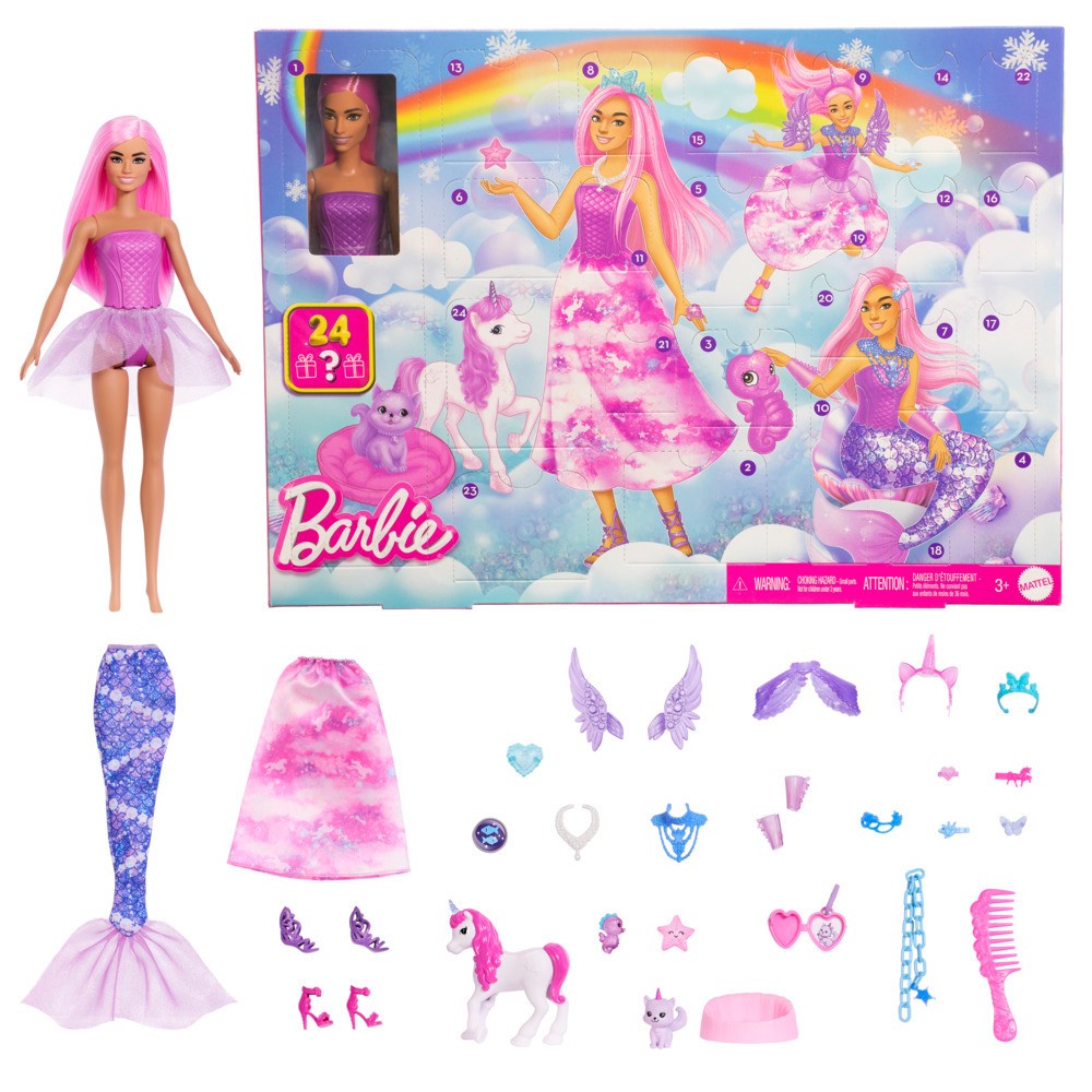 Mattel Barbie Fantasy Adventskalender