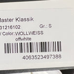 B-WARE DREIMASTER KLASSIK DAMEN BLUSE ÄRMELLOSE Gr.S Farbe Wollweiss