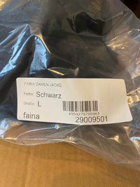 B-WARE FAINA DAMEN JACKE Gr. L Farbe Schwarz