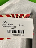 B-WARE MYMO ROCKS STRICKWESTE Gr. M/L Farbe Weiss