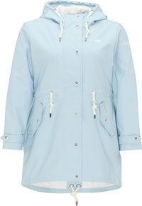 B-WARE SCHMUDDELWEDDA DAMEN PARKA Gr.S Farbe Hellblau