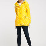 B-WARE SCHMUDDELWEDDA DAMEN BLOUSON GR.L FARBE GELB AOP