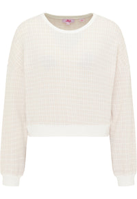 B-WARE MYMO DAMEN PULLOVER Gr.XS Farbe Wollweiss