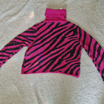 B-WARE FAINA DAMEN PULLOVER Gr. S/M Farbe Pink