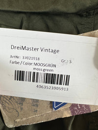 B-WARE DREIMASTER VINTAGE DAMEN ÜBERGANGSJACKE Gr. S Farbe Moosgrün