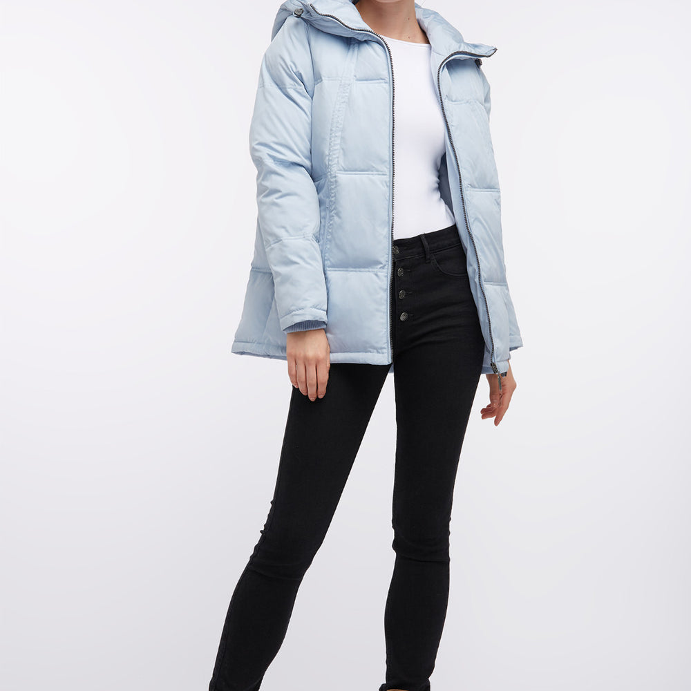 B-WARE DREIMASTER DAMEN ANORAK Gr. XS Farb Hellblau