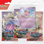 Pokemon Karmesin & Purpur Gewalten der Zeit 3-Pack Blister - Mopex / Pii