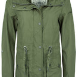 B-WARE DREIMASTER DAMEN ANORAK Gr. M Farbe Oliv