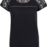 B-WARE DREIMASTER DAMEN T-SHIRT Gr. M Farbe Schwarz