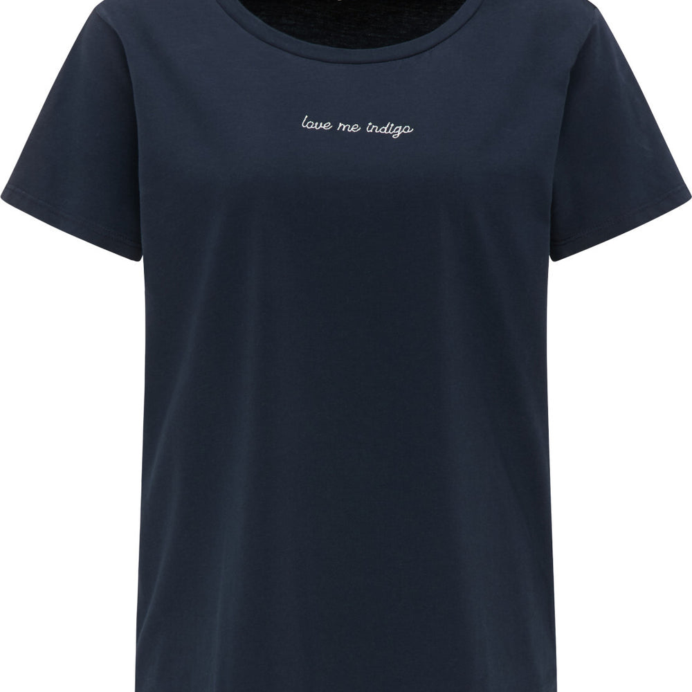 B-WARE PETROL INDUSTRIES DAMEN T-SHIRT Gr.M FARBE Deep Navy