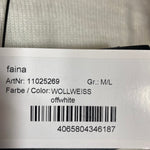 B-WARE FAINA DAMEN STRICKJACKE Gr. M/L Farbe Wollweiss
