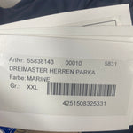 B-WARE DREIMASTER HERREN PARKA GR. XXL FARBE MARINE