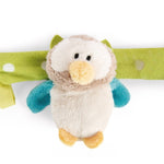 Nici 48512 Kinderwagenkette Hase und Eule 40cm mit 5 Figuren | My First NICI