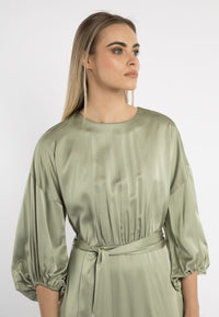 B-WARE DREIMASTER KLASSIK DAMEN KLEID GR.L FARBE HELLOLIV