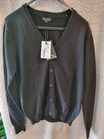 B-WARE RAIDO HERREN STRICKJACKE GR.L FARBE SCHHWARZ
