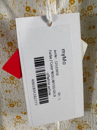 B-WARE MYMO DAMEN KLEID Gr. L Farbe Wollweiss