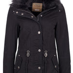 B-WARE DREIMASTER DAMEN ANORAK Gr. XL Farbe Schwarz