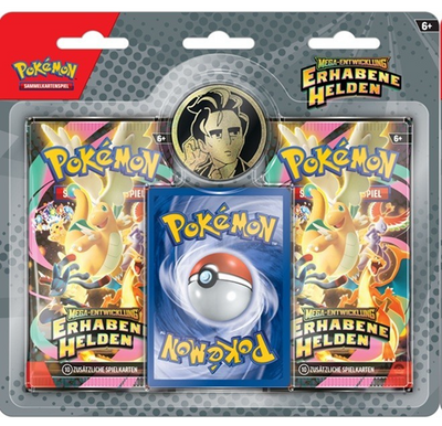 Pokémon Mega-Entwicklung Erhabene Helden 2-Pack Blister Erika's Tangela DEUTSCH
