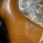 B-WARE Dreimaster Vintage Damen Schuhe Gr. 39 Farbe Cognac