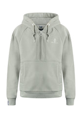 B-WARE DREIMASTER MARITIM DAMEN KAPUZENPULLOVER Gr.L Farbe Rauchmint