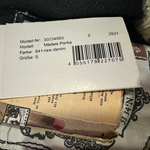 Musterware/Einzelstück...DREIMASTER MÄDELS PARKA GR.S FARBE RAW-DEMIN